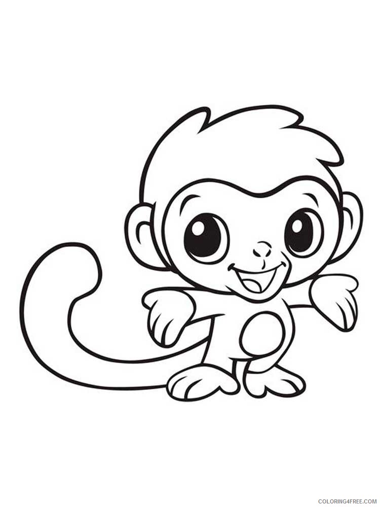 Cute Animal Coloring Pages Animal Printable Sheets Cute Animal 18 2021 1376 Coloring4free