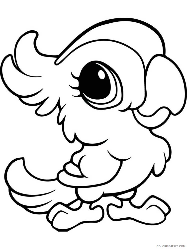 Cute Animal Coloring Pages Animal Printable Sheets Cute Animal 23 2021 1381 Coloring4free