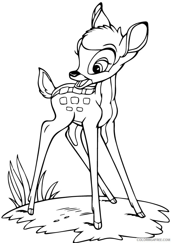 Deer Coloring Sheets Animal Coloring Pages Printable 2021 1068 Coloring4free