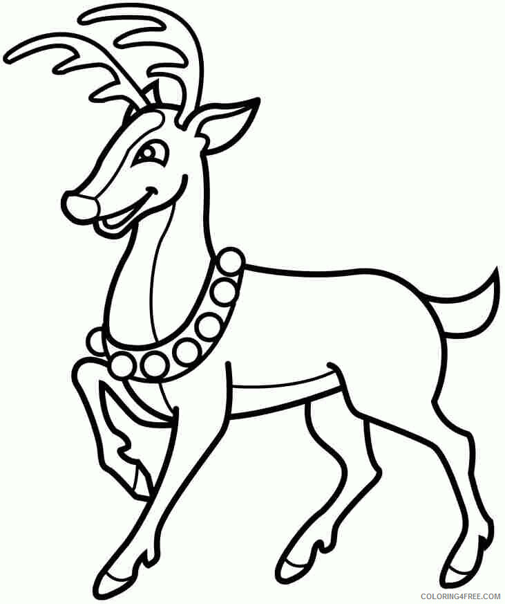 Deer Coloring Sheets Animal Coloring Pages Printable 2021 1078 Coloring4free