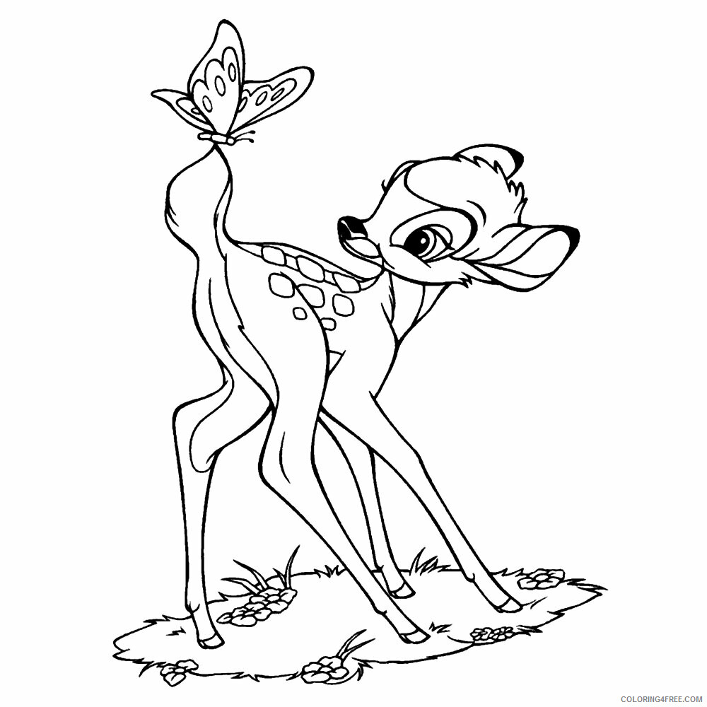 Deer Coloring Sheets Animal Coloring Pages Printable 2021 1080 Coloring4free