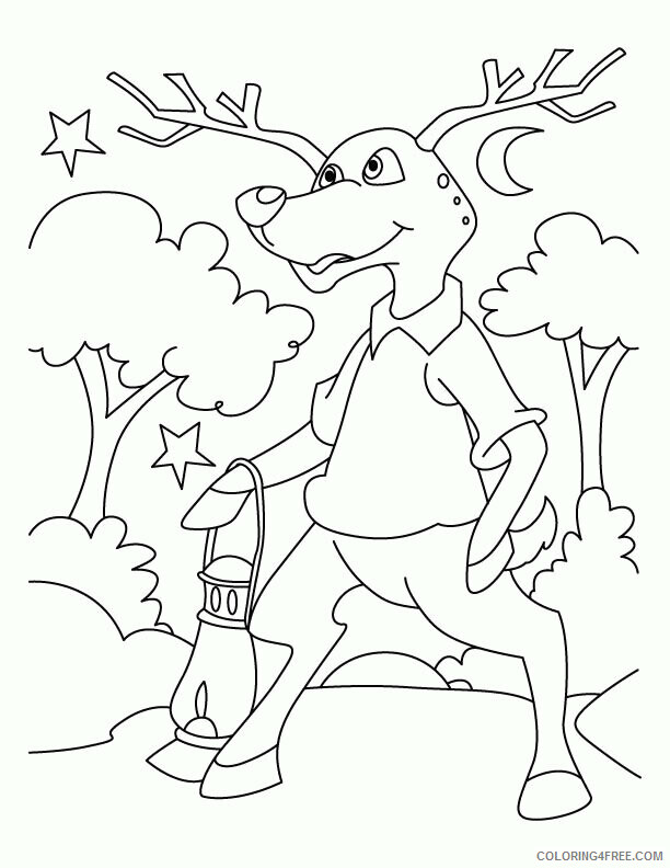 Deer Coloring Sheets Animal Coloring Pages Printable 2021 1091 Coloring4free