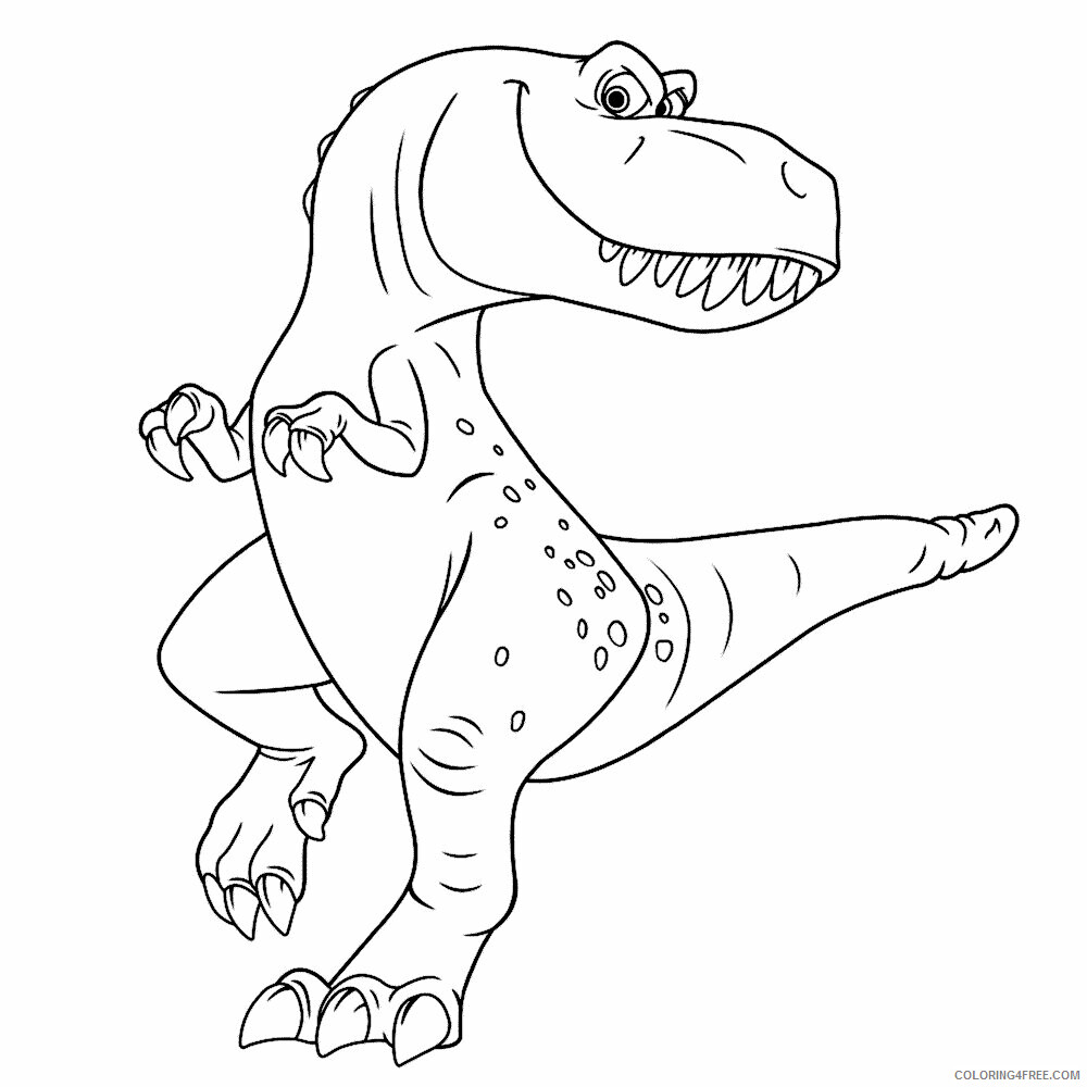 Dinosaur Coloring Sheets Animal Coloring Pages Printable 2021 1137 Coloring4free