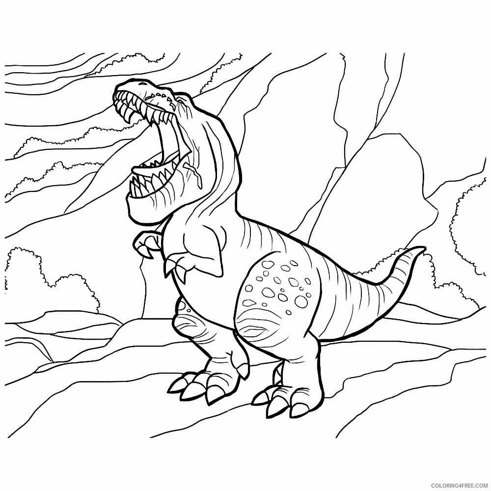 Dinosaur Coloring Sheets Animal Coloring Pages Printable 2021 1168 Coloring4free