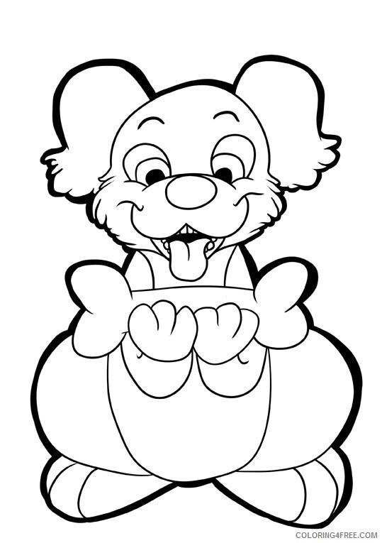 Dog Coloring Sheets Animal Coloring Pages Printable 2021 1202 Coloring4free
