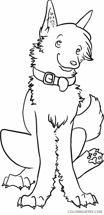 Dog Coloring Sheets Animal Coloring Pages Printable 2021 1203 Coloring4free