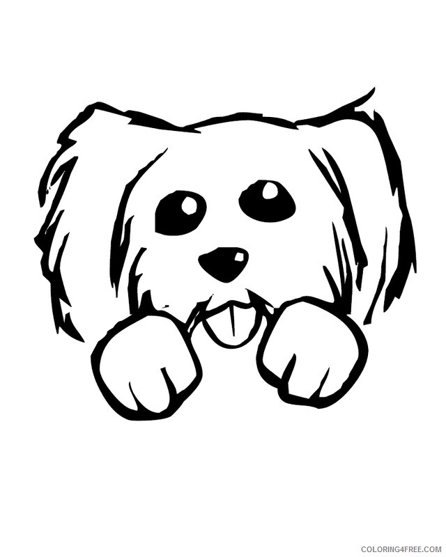 Dog Coloring Sheets Animal Coloring Pages Printable 2021 1208 Coloring4free