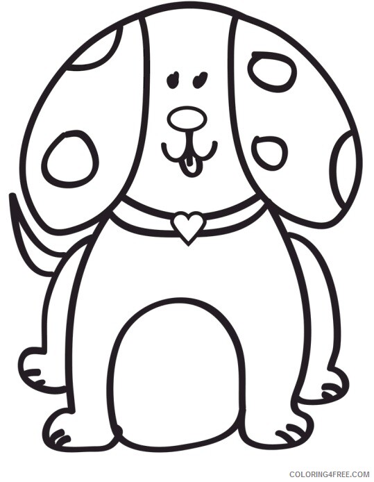 Dog Coloring Sheets Animal Coloring Pages Printable 2021 1217 Coloring4free