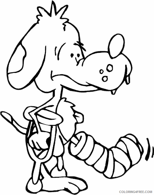 Dog Coloring Sheets Animal Coloring Pages Printable 2021 1222 Coloring4free