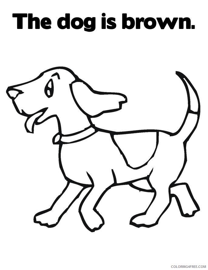 Dog Coloring Sheets Animal Coloring Pages Printable 2021 1226 Coloring4free
