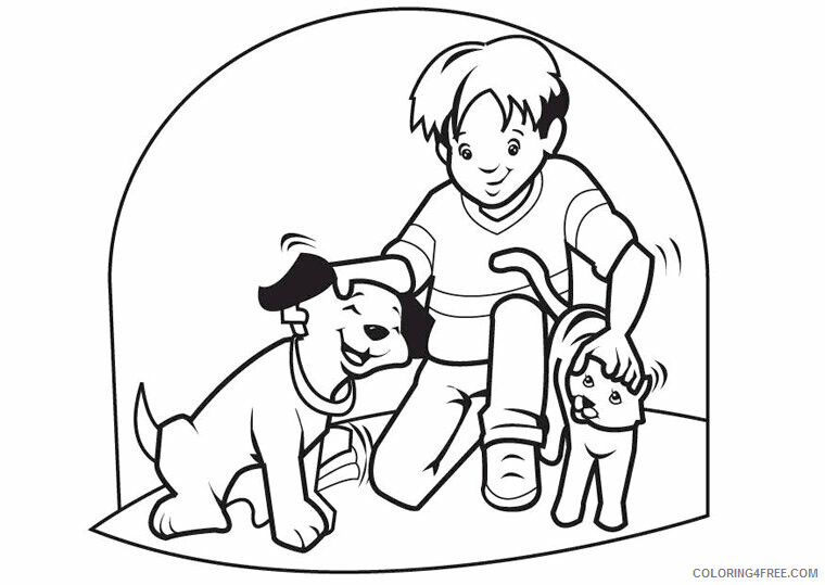 Dog Coloring Sheets Animal Coloring Pages Printable 2021 1234 Coloring4free