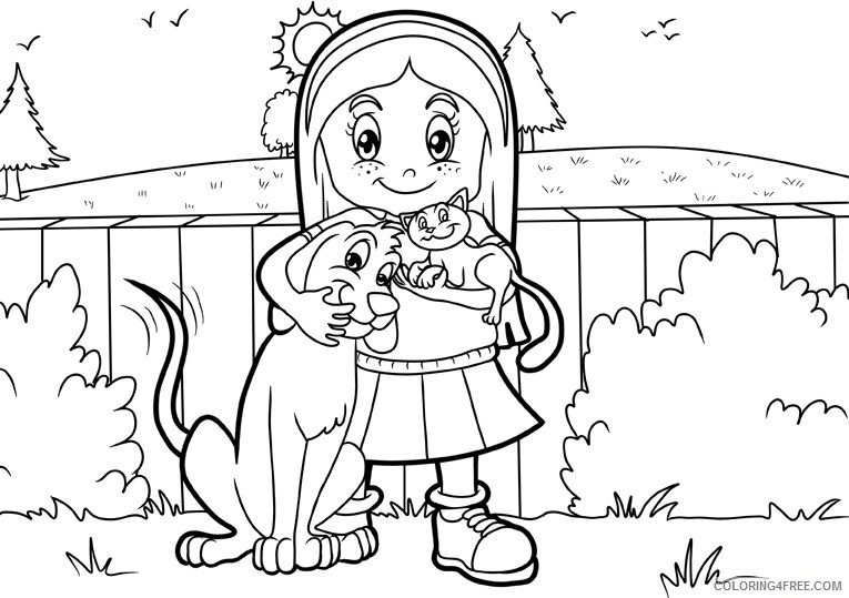 Dog Coloring Sheets Animal Coloring Pages Printable 2021 1235 Coloring4free