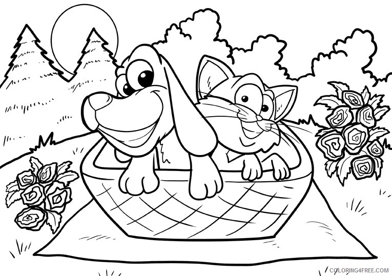 Dog Coloring Sheets Animal Coloring Pages Printable 2021 1236 Coloring4free