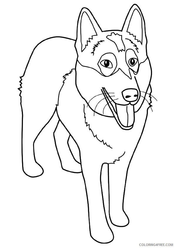 Dog Coloring Sheets Animal Coloring Pages Printable 2021 1255 Coloring4free