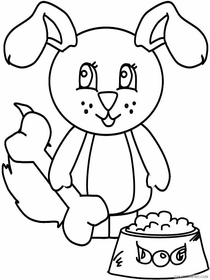 Dogs Coloring Pages Animal Printable Sheets 3 2021 1493 Coloring4free