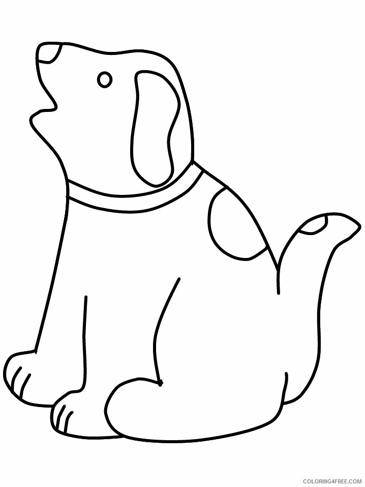 Dogs Coloring Pages Animal Printable Sheets 5 2021 1495 Coloring4free