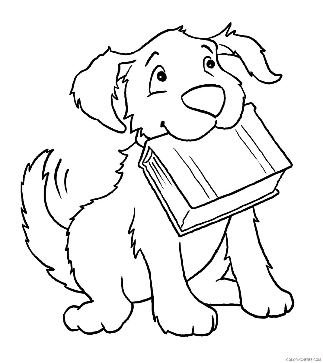Dogs Coloring Pages Animal Printable Sheets Dogs 2021 1534 Coloring4free