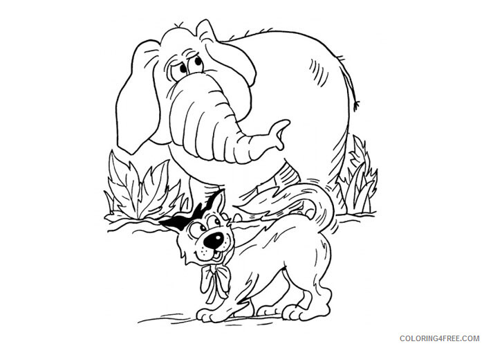 Dogs Coloring Pages Animal Printable Sheets Dogs 2021 1586 Coloring4free