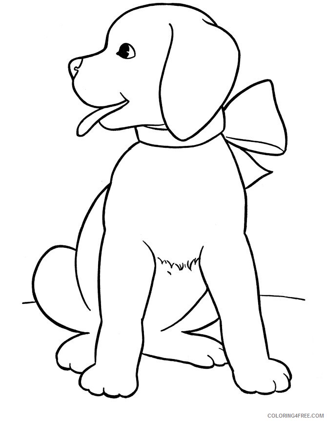 Dogs Coloring Pages Animal Printable Sheets Realistic Dog 2021 1621 Coloring4free