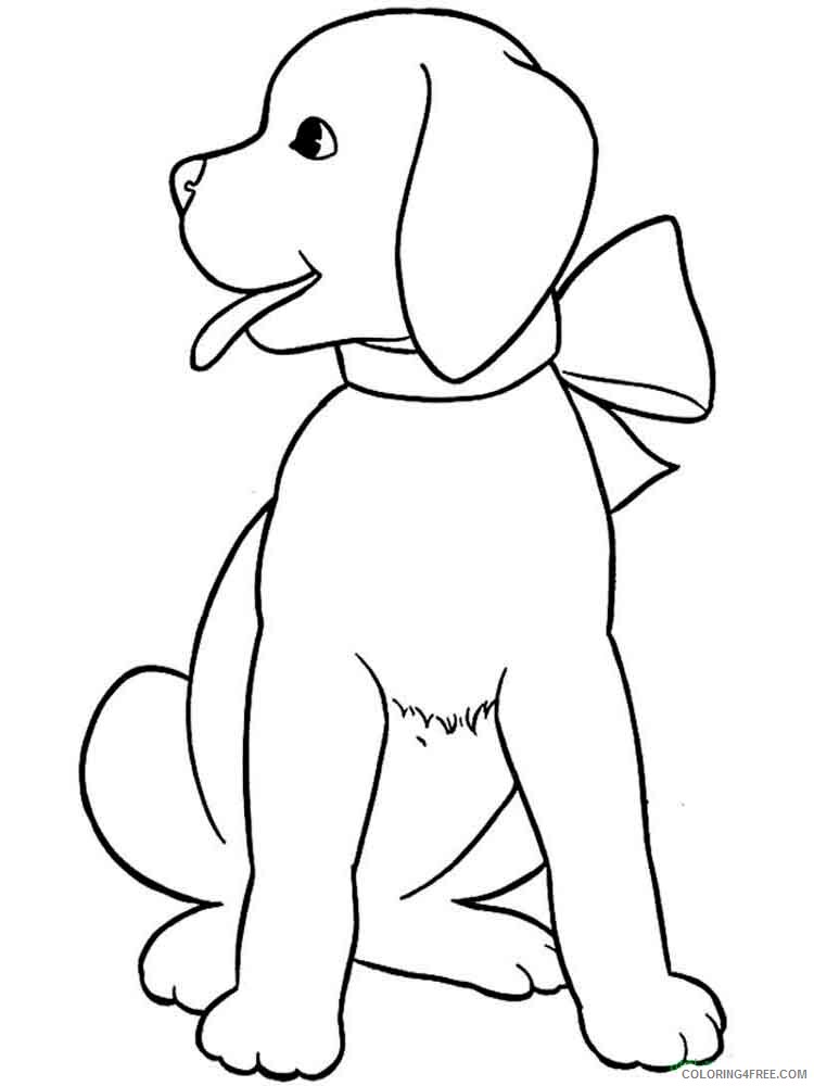 Dogs Coloring Pages Animal Printable Sheets animals dogs 13 2021 1516 Coloring4free