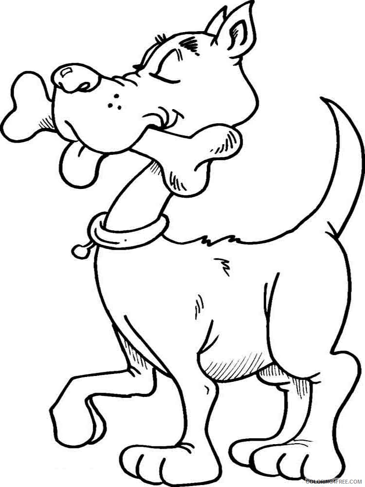 Dogs Coloring Pages Animal Printable Sheets animals dogs 8 2021 1533 Coloring4free
