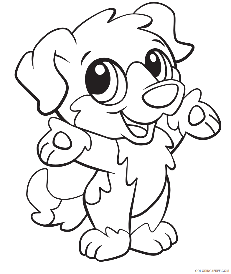 Dogs Coloring Pages Animal Printable Sheets dog 2 2021 1559 Coloring4free
