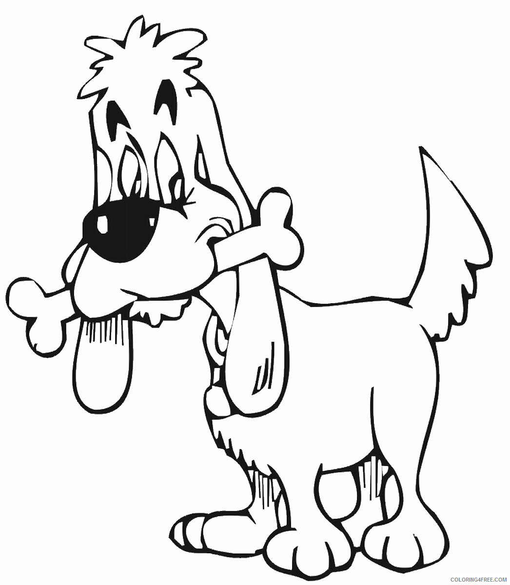 Dogs Coloring Pages Animal Printable Sheets dog_04 2021 1547 Coloring4free