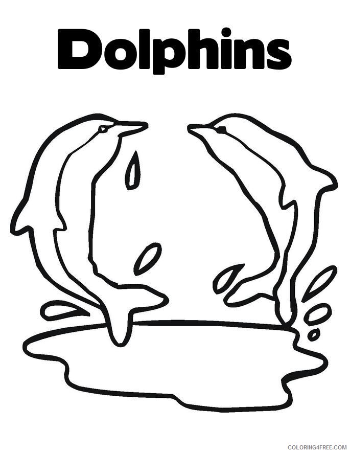 Dolphin Coloring Sheets Animal Coloring Pages Printable 2021 1266 Coloring4free