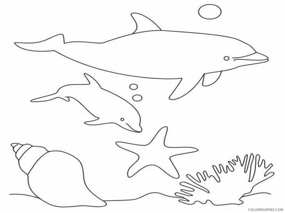 Dolphin Coloring Sheets Animal Coloring Pages Printable 2021 1269 Coloring4free