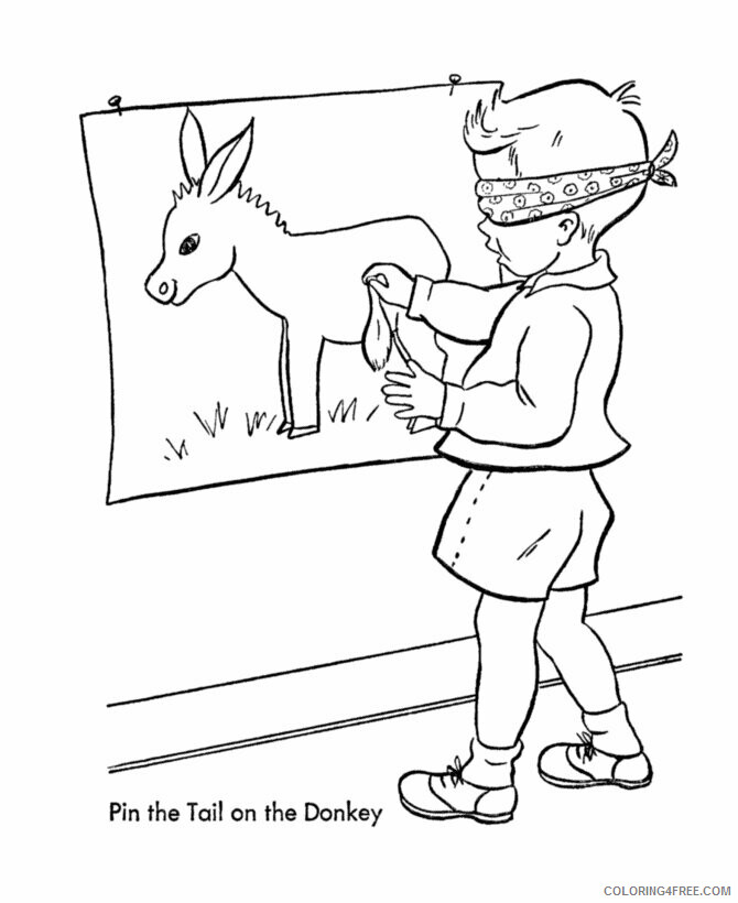 Donkey Coloring Sheets Animal Coloring Pages Printable 2021 1309 Coloring4free