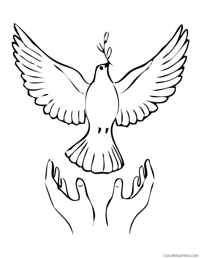 Dove Coloring Sheets Animal Coloring Pages Printable 2021 1336 Coloring4free