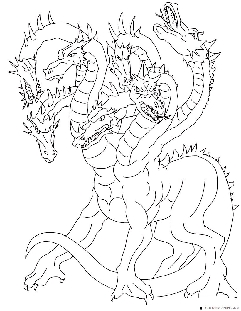 Dragon Coloring Pages Animal Printable Sheets Pictures of Chinese Dragon 2021 Coloring4free