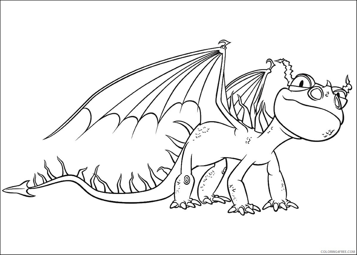 Dragon Coloring Pages Animal Printable Sheets dragon_cl_11 2021 1744 Coloring4free