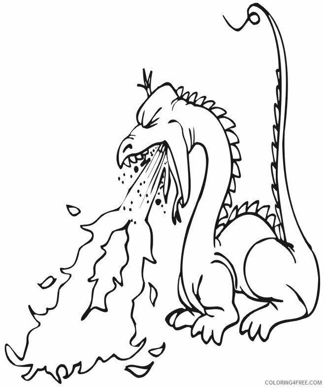 Dragon Coloring Sheets Animal Coloring Pages Printable 2021 1367 Coloring4free