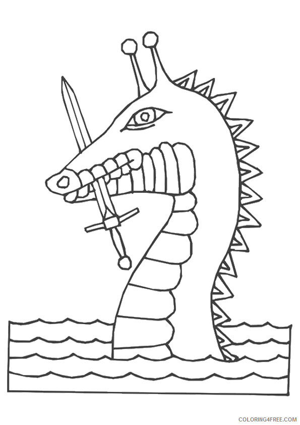 Dragon Coloring Sheets Animal Coloring Pages Printable 2021 1368 Coloring4free