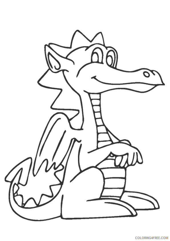 Dragon Coloring Sheets Animal Coloring Pages Printable 2021 1369 Coloring4free