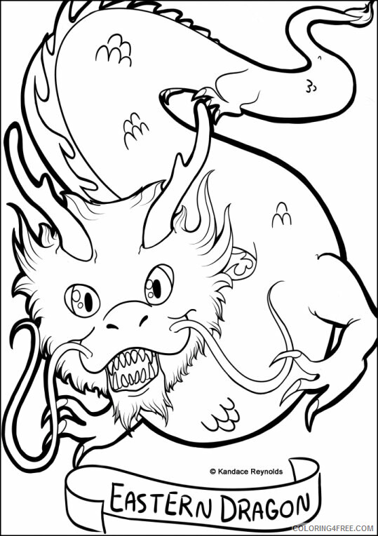 Dragon Coloring Sheets Animal Coloring Pages Printable 2021 1385 Coloring4free
