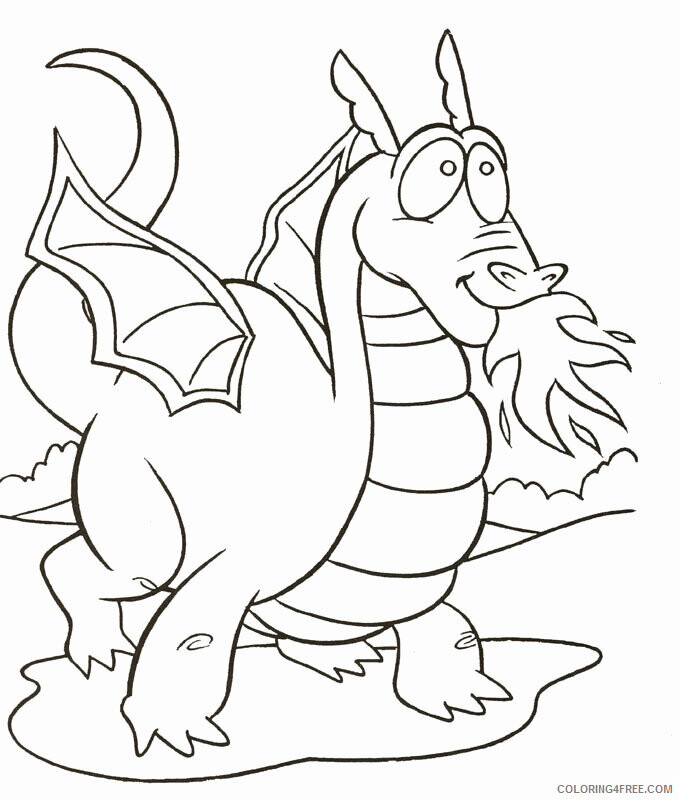Dragon Coloring Sheets Animal Coloring Pages Printable 2021 1389 Coloring4free