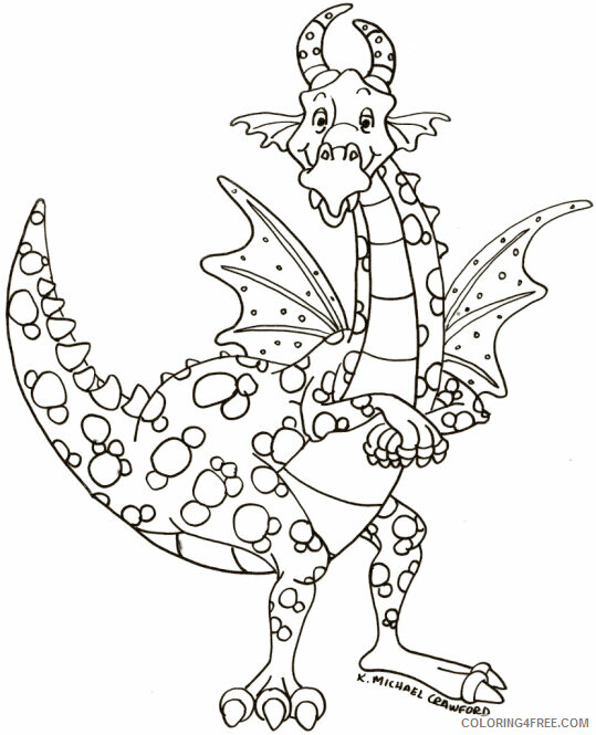 Dragon Coloring Sheets Animal Coloring Pages Printable 2021 1391 Coloring4free