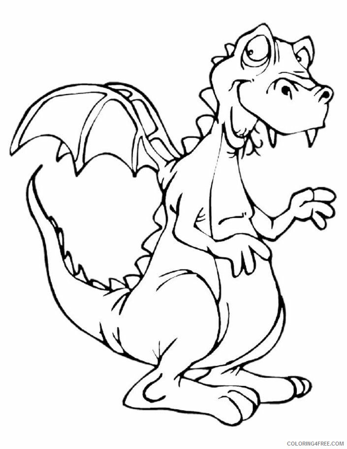 Dragon Coloring Sheets Animal Coloring Pages Printable 2021 1394 Coloring4free