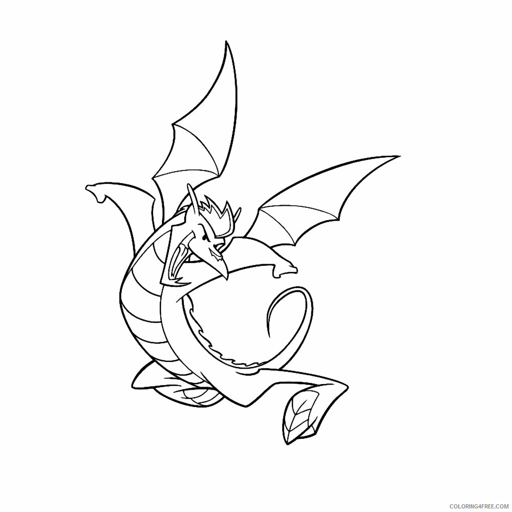 Dragon Coloring Sheets Animal Coloring Pages Printable 2021 1402 Coloring4free