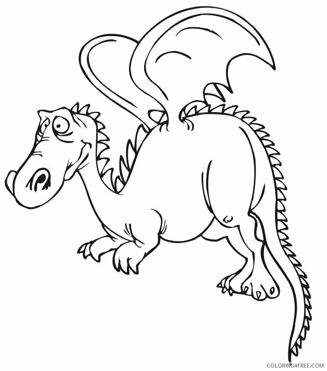 Dragon Coloring Sheets Animal Coloring Pages Printable 2021 1408 Coloring4free