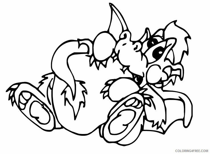 Dragon Coloring Sheets Animal Coloring Pages Printable 2021 1414 Coloring4free