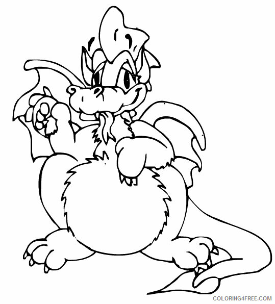Dragon Coloring Sheets Animal Coloring Pages Printable 2021 1429 Coloring4free