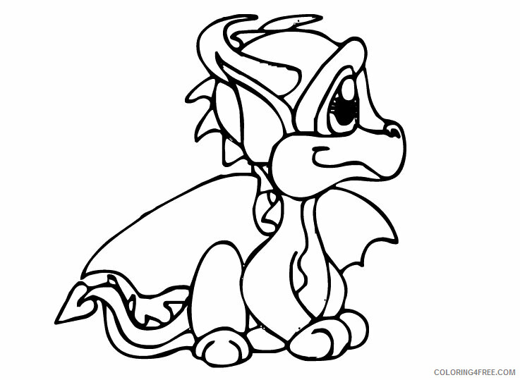 Dragon Coloring Sheets Animal Coloring Pages Printable 2021 1433 Coloring4free