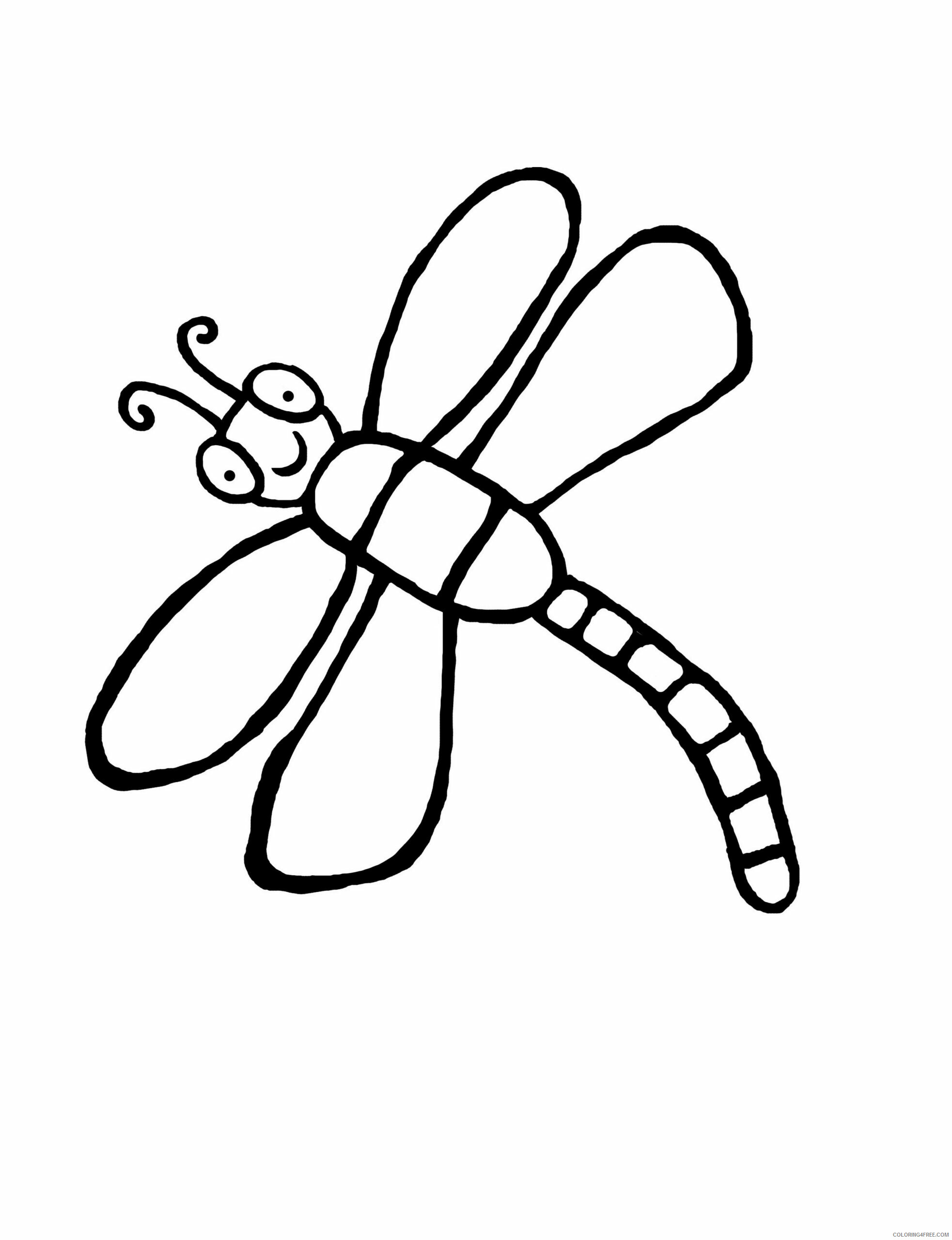 Dragonfly Coloring Pages Animal Printable Sheets Dragonfly Images 2021 1779 Coloring4free