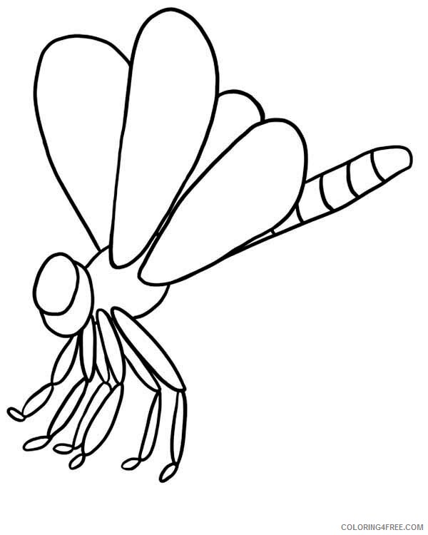 Dragonfly Coloring Pages Animal Printable Sheets Species of Bugs Dragonfly 2021 Coloring4free