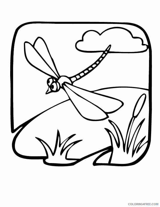 Dragonfly Coloring Pages Animal Printable Sheets of Dragonfly 2021 1767 Coloring4free