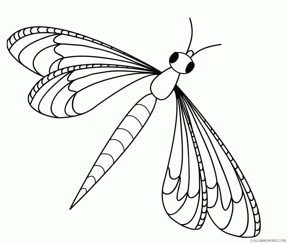 Dragonfly Coloring Sheets Animal Coloring Pages Printable 2021 1440 Coloring4free