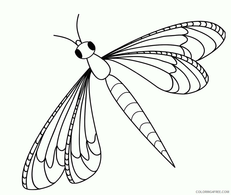 Dragonfly Coloring Sheets Animal Coloring Pages Printable 2021 1444 Coloring4free